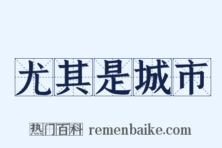 尤其是城市是什么意思的图片